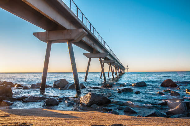 istock Sunrise in Badalona 831987476