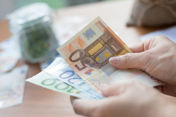 istock Euro money bank 832016250