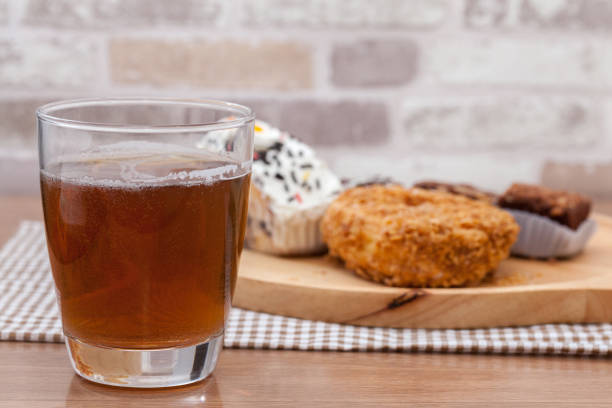 istock ice tea and donut ,cake ,brownie 832024706