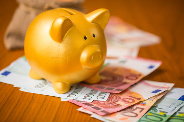 istock Euro money bank 832042374