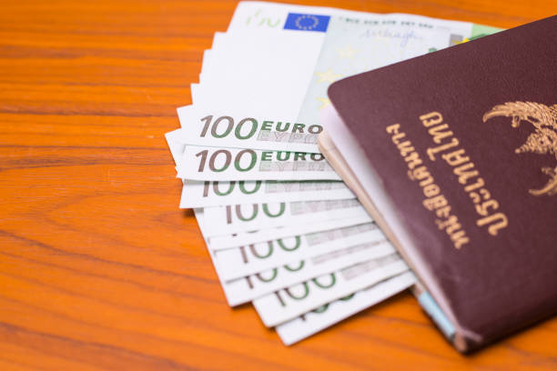 istock Euro money bank 832042560