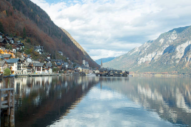 istock Scenic view of Hallstatt mountain 832056506