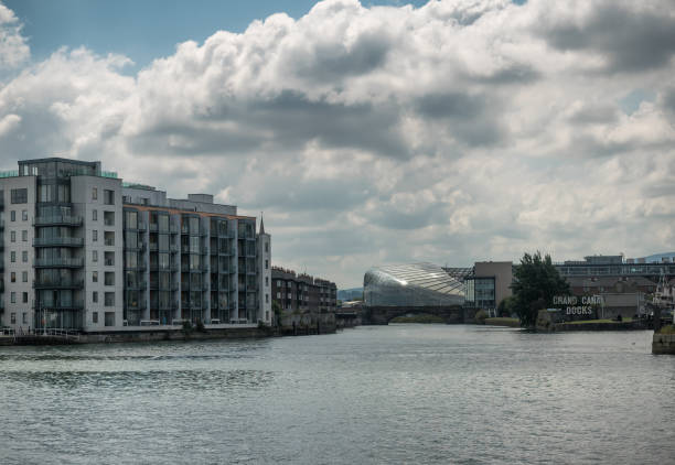 istock Docklands at the river Liffey in Dublin 832066510