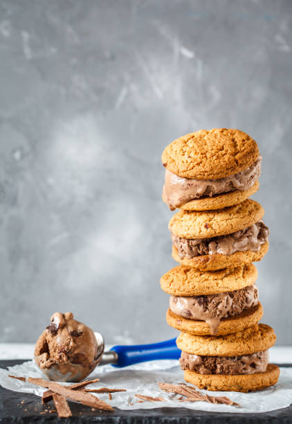 istock Homemade ice cream sandwich 832084878