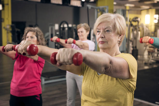 istock Senior women exercising 832085968