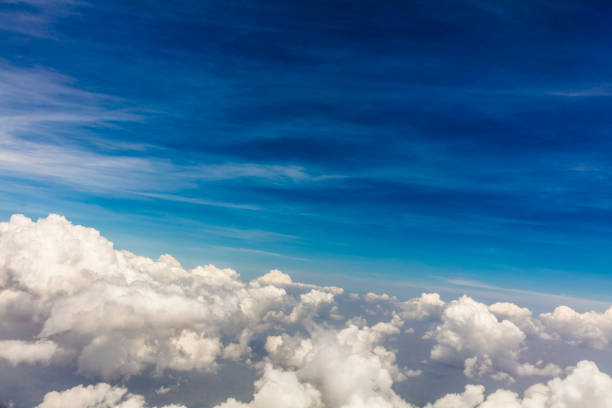 istock Beautiful clouds from Panamanian sky. 832089414