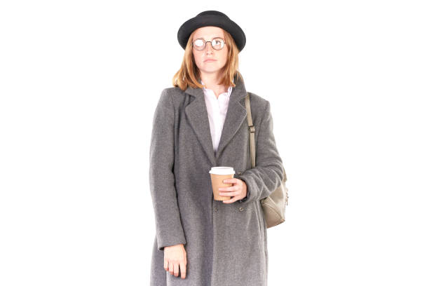 istock Hipster girl in cold weather 832092702