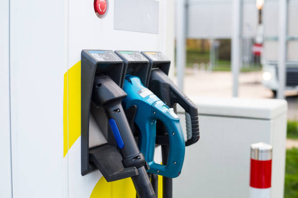 istock Electric car charging station 832096906