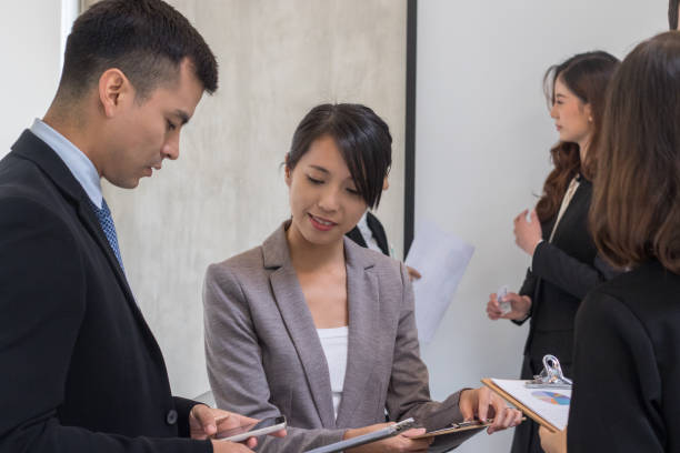 istock Businessman people taking business for discussion 832099752