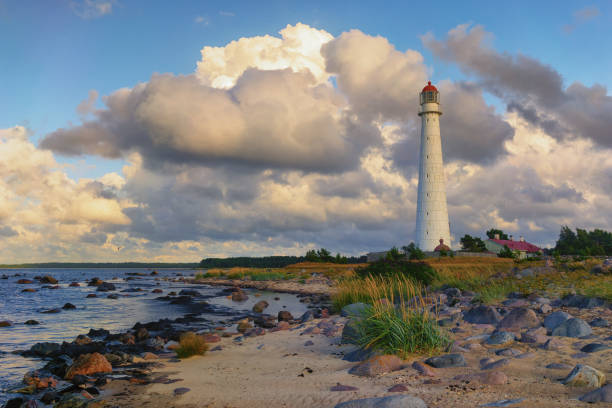 istock Ancient lighthouse in the dunes of the Baltic 832102216
