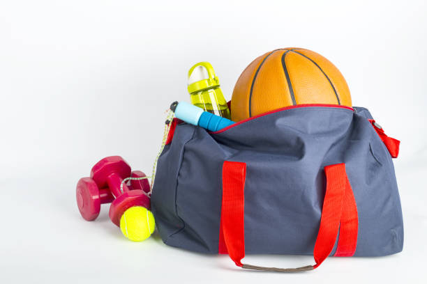 istock Sport bag for packing your exercise item 832104798