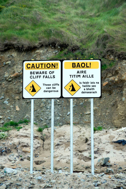 istock beware of cliff falls signs 832109470