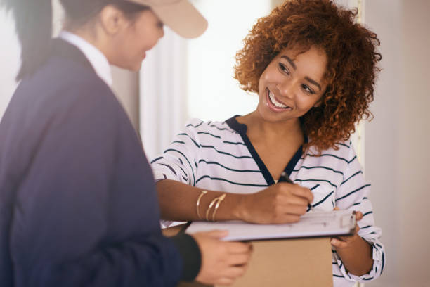 istock I'm so excited to open the package 832125672
