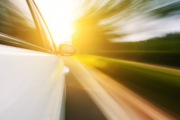 istock Car driving on the road 832130478
