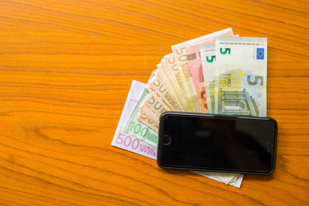 istock Euro money bank 832132626