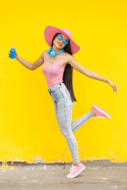 istock Woman in pink colour 832138494
