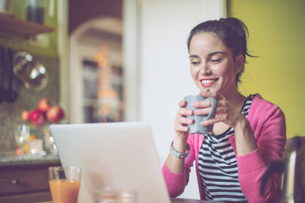 istock Young woman at home 832146972