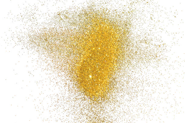 istock Textured background with golden glitter 832148150