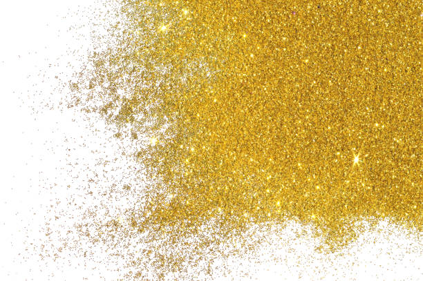 istock Textured background with golden glitter 832150282