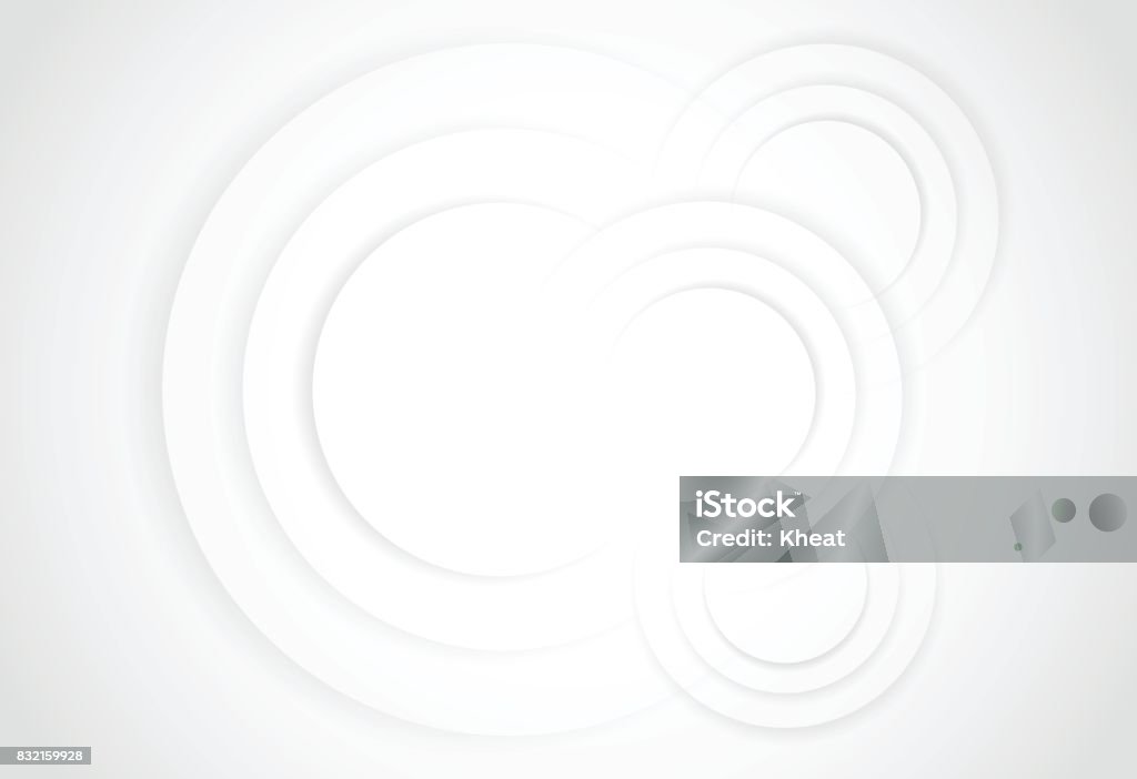 White Gradient Rounded Line White Gradient Abstract Line Circle Background Stock Illustration ...