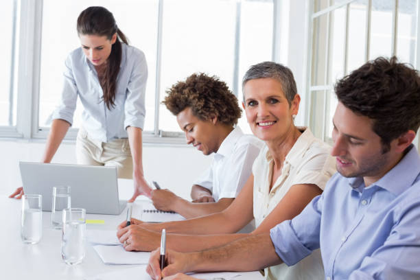 istock Casual business team having a meeting 832162494