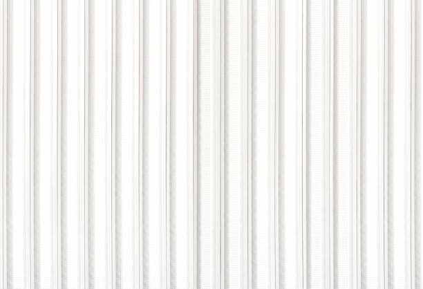 istock Sheet metal white texture corrugated with little light-texture. 832174990