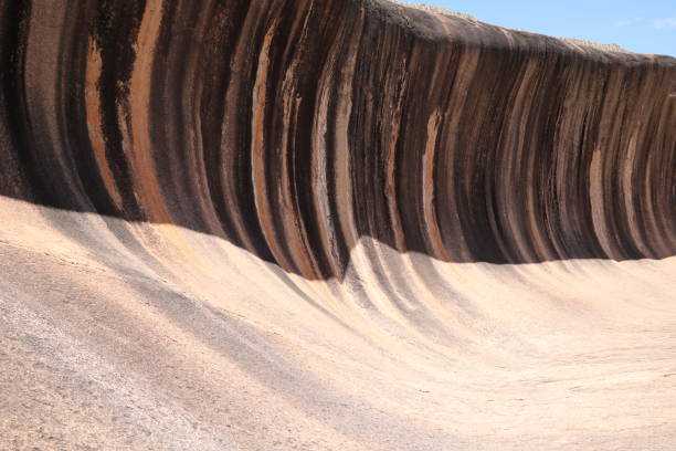 istock Granite stone structure of Wave Rock in Australia, Hyden Western Australia 832179180