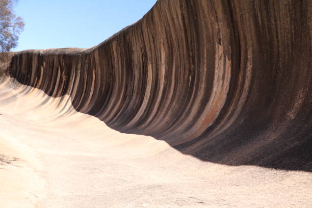 istock The 100 meter long granite rock Wave Rock in Australia, Hyden Western Australia 832193134