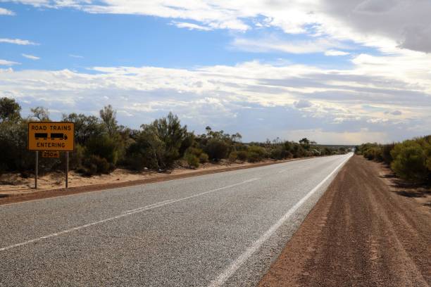 istock Highway to Kalgoorlie Boulder in Western Australia 832198570