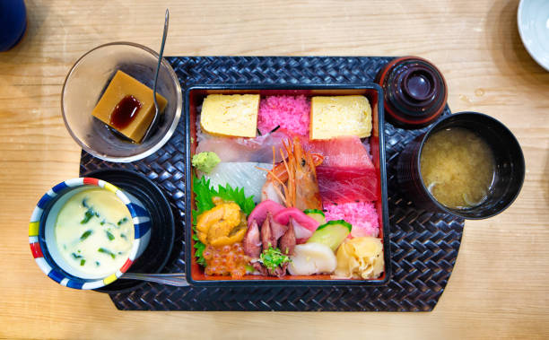 istock Sushi delicacy meal with fresh seafood 832221076