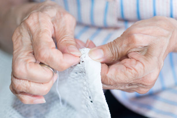istock Elderly person in nursing home 832260456