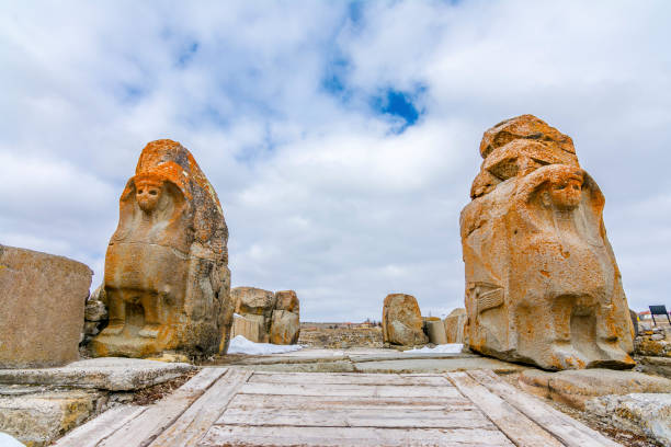 istock Alacahoyuk ruins in Corum. 832443380