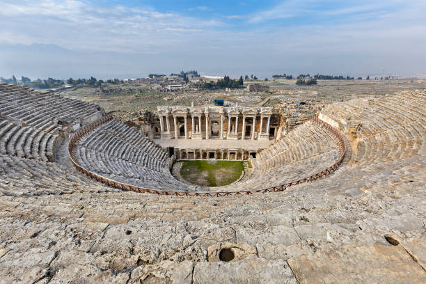 istock Roman amphitheatre, Pamukkale, Turkey. 832483622