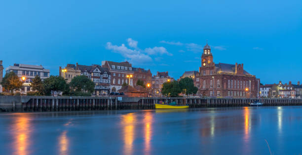 istock Great Yarmouth quay and Town Hall 832544026