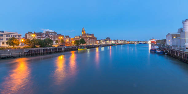 istock Great Yarmouth quay and Town Hall 832544032