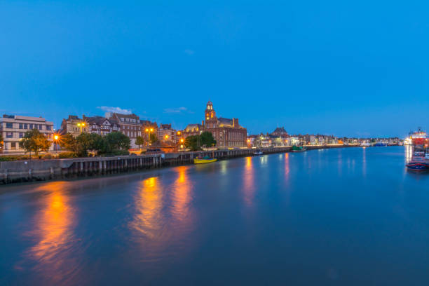 istock Great Yarmouth quay and Town Hall 832544042
