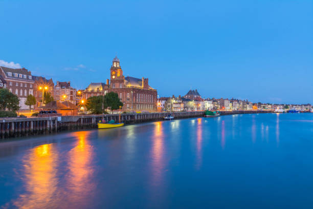 istock Great Yarmouth quay and Town Hall 832544044