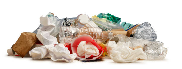istock Pile Of Trash On White Background 832577102