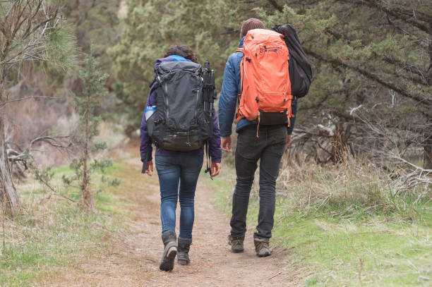istock Good friends out on a backpacking adventure together 832598202