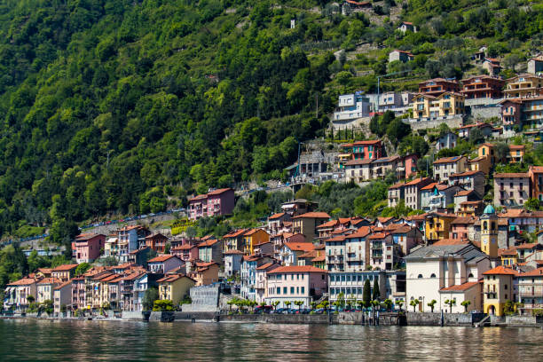 istock Town Colonno on Como lake in Italy 832677676