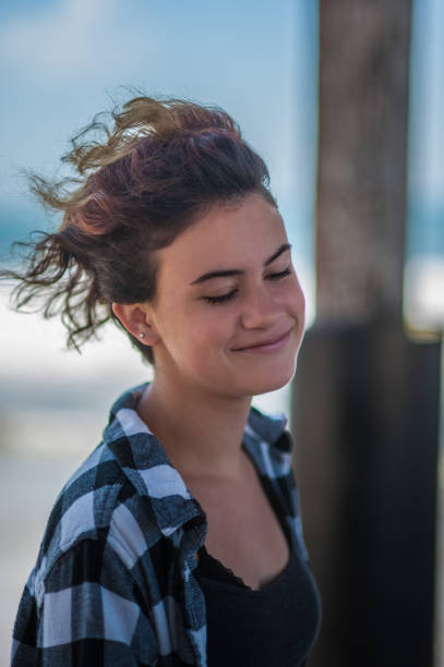 istock Content Teen with Modern Haircut. 832719202