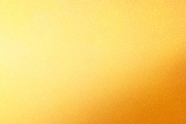 istock Shiny yellow leaf gold foil texture 832732390
