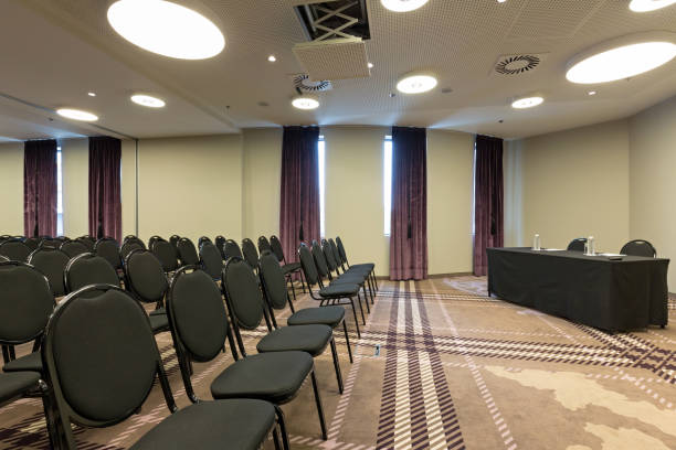 istock Interior of a modern luxury conference room 832742066