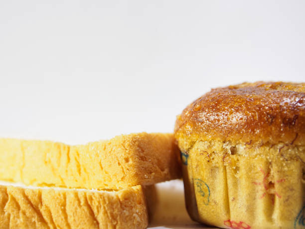 istock Cute cupcake made by banana 832819758