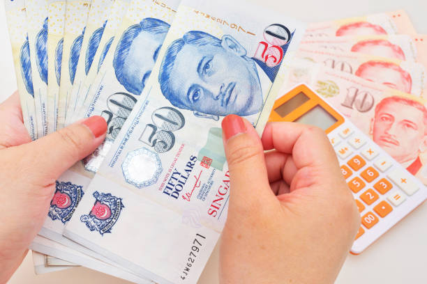 istock Singapore dollars in the hands 832915316