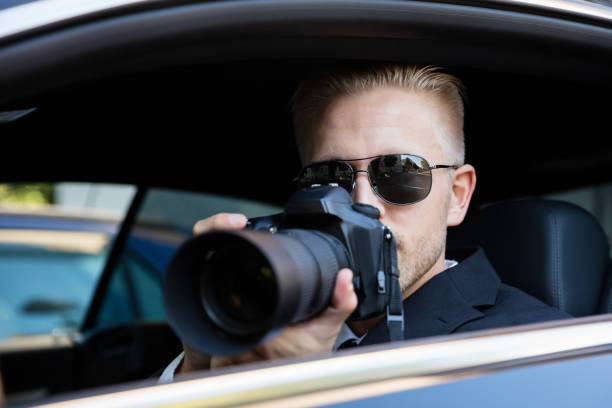 istock Man Photographing With SLR Camera 832990082