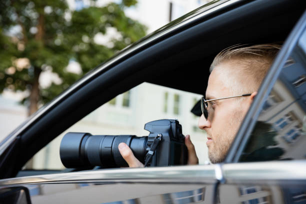 istock Man Photographing With SLR Camera 832990104