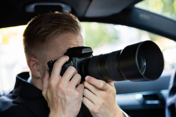 istock Man Photographing With SLR Camera 832990214