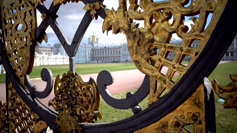 Katherine's hall in Tsarskoe Selo Pushkin, Russia