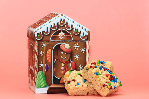 Gingerbead House with Rice Krispies